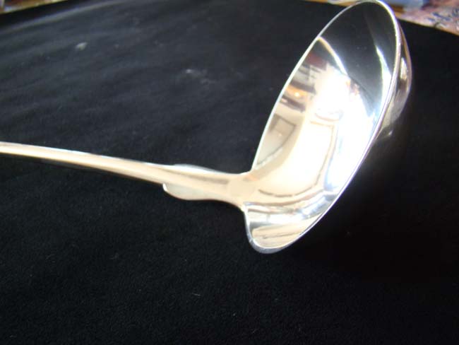 A Coin Silver Ladle from the BROWN family of Rhode Island made by Edward Miller of Providence circa 1825 — image 2